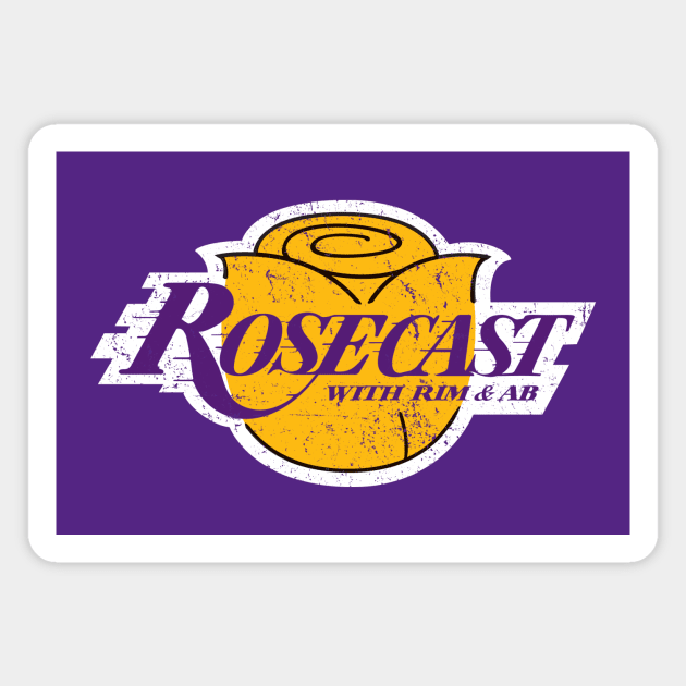 LA Rosecast Magnet by apanian